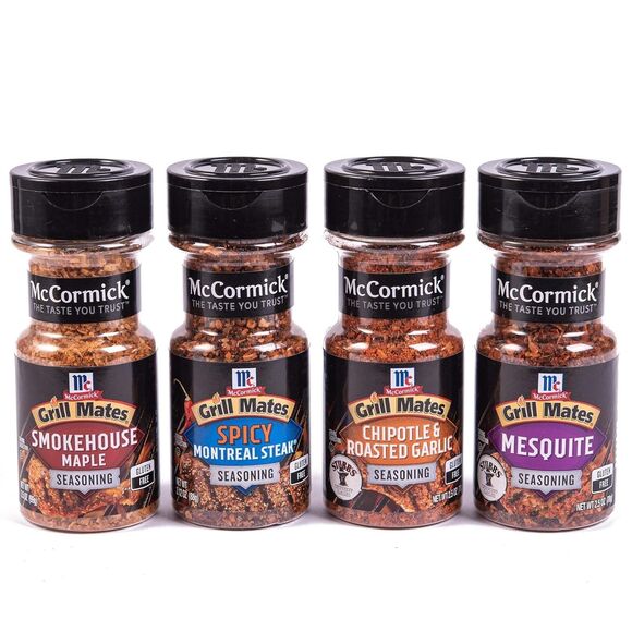 McCormick Grill Mates Everyday Blends Grilling Variety 4 Pack SpicMontreal Steak - Picture 1 of 16